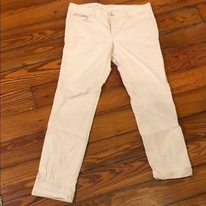 LOFT modern straight chino pant